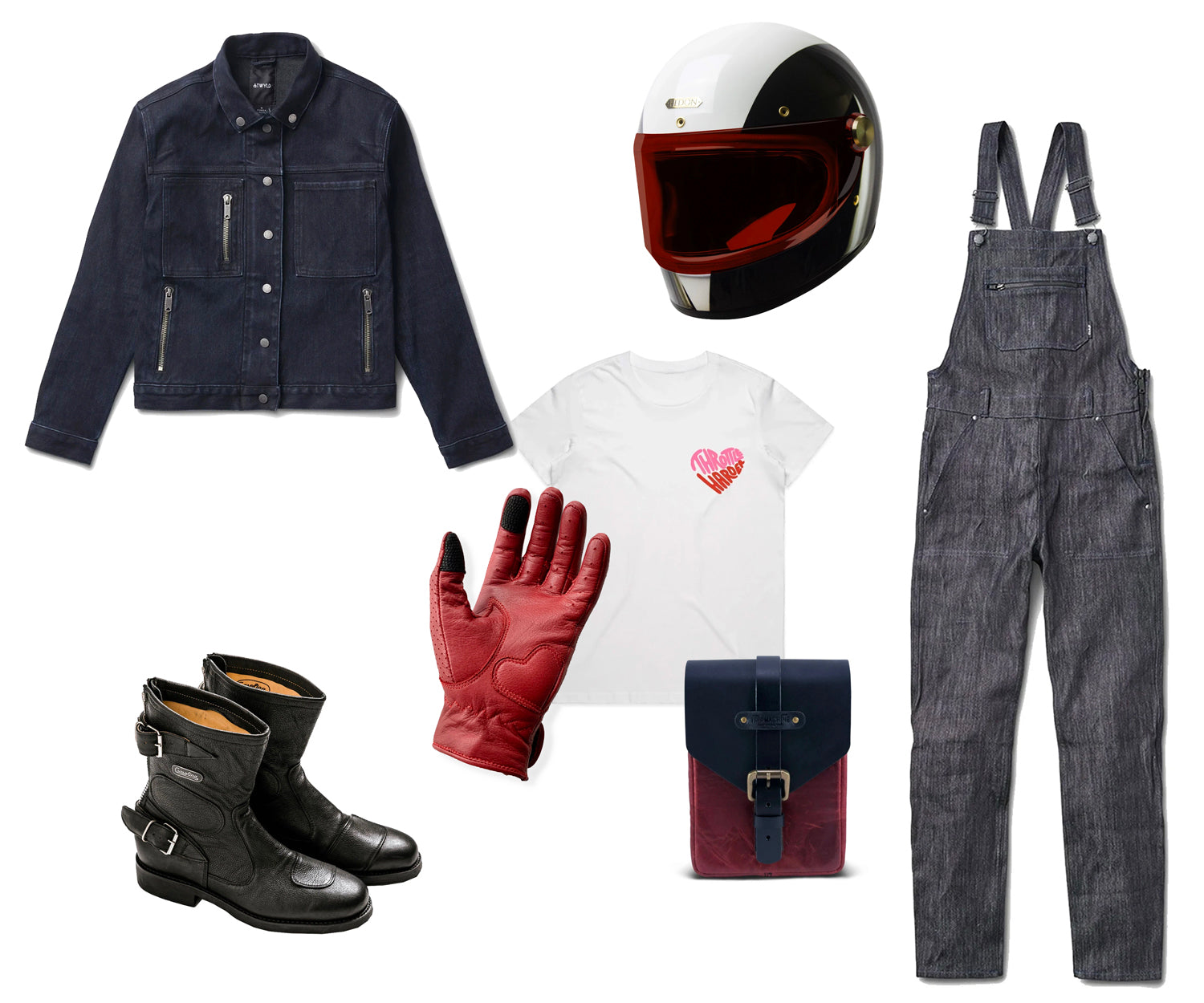 Women's Summer motorcycle outfit