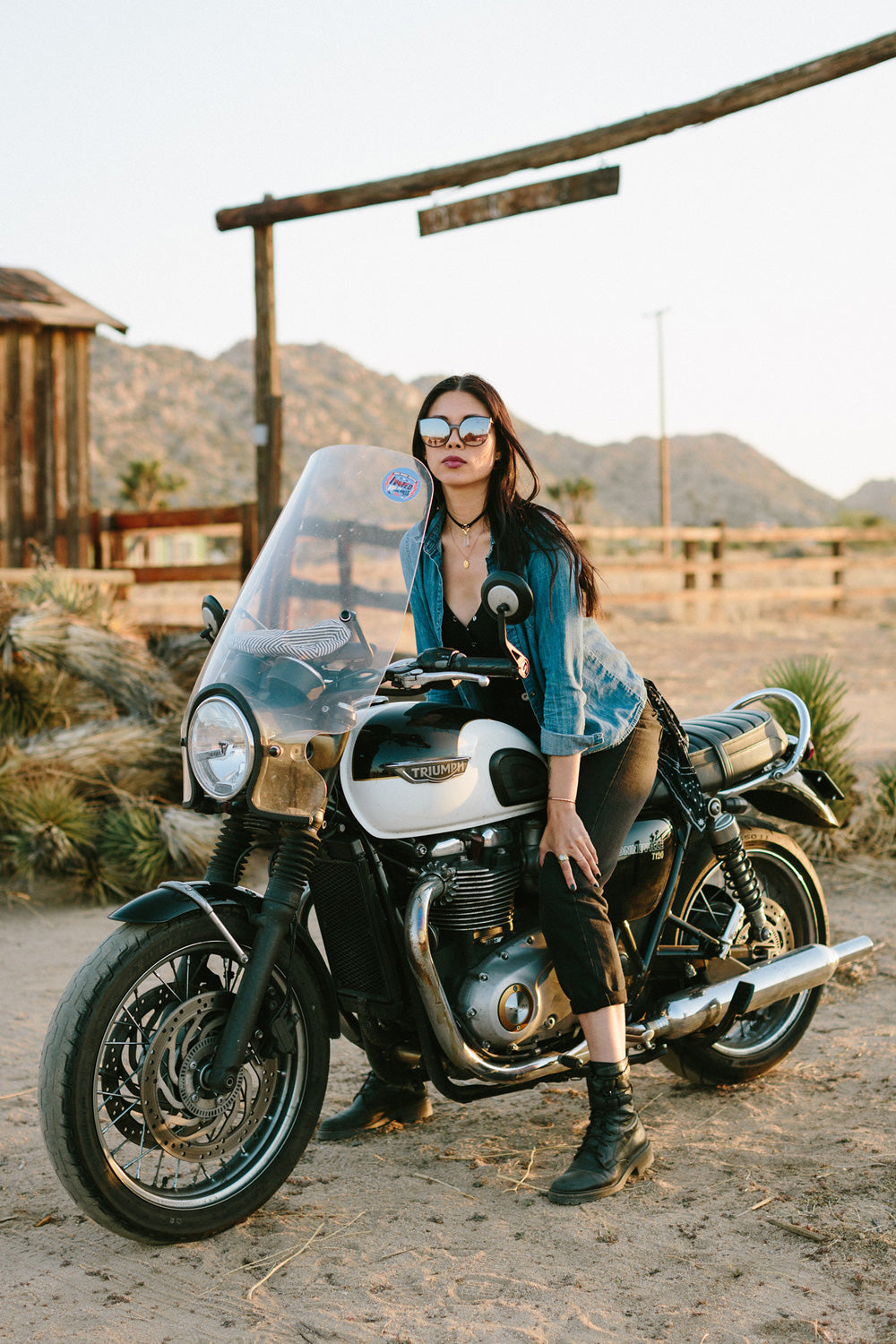 jasmine rose motorcycle rider