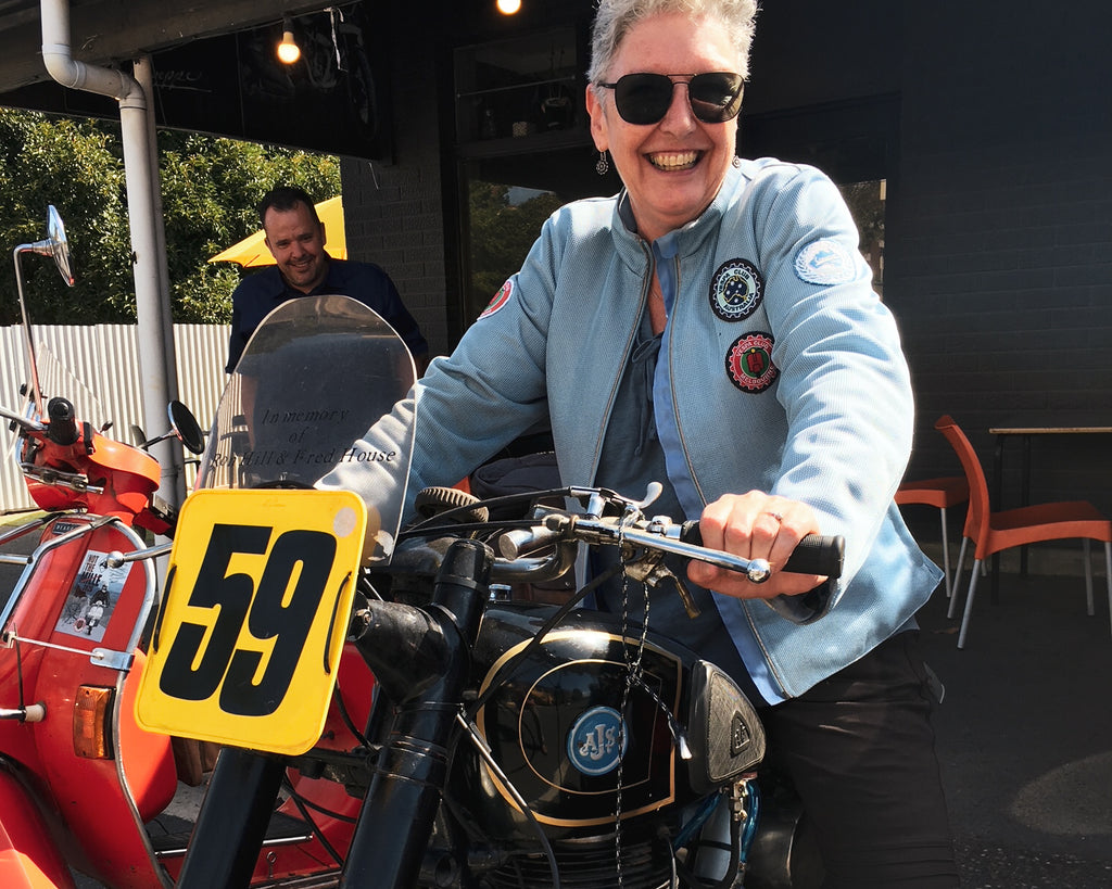 Julie Pond Vespa Club of Melbourne