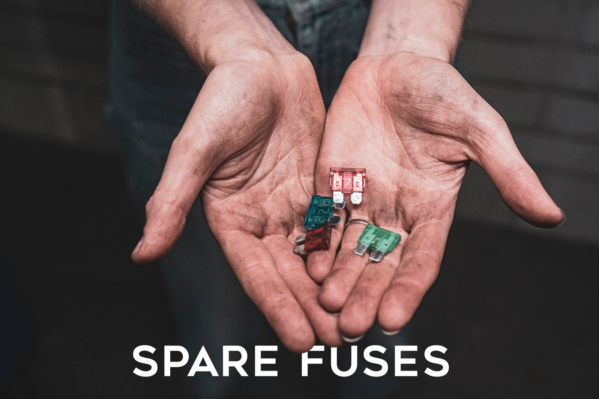 Spare Fuses to carry on your motorcycle