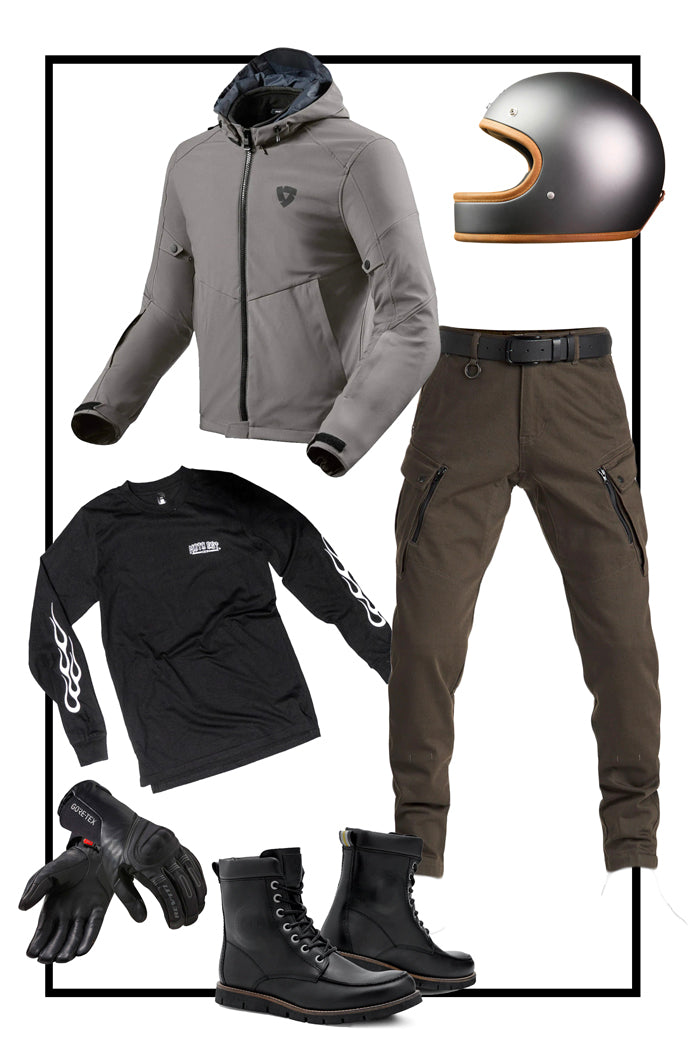 winter motorcycle outfit