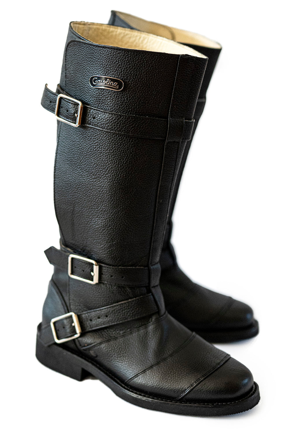 biker boots women knee high