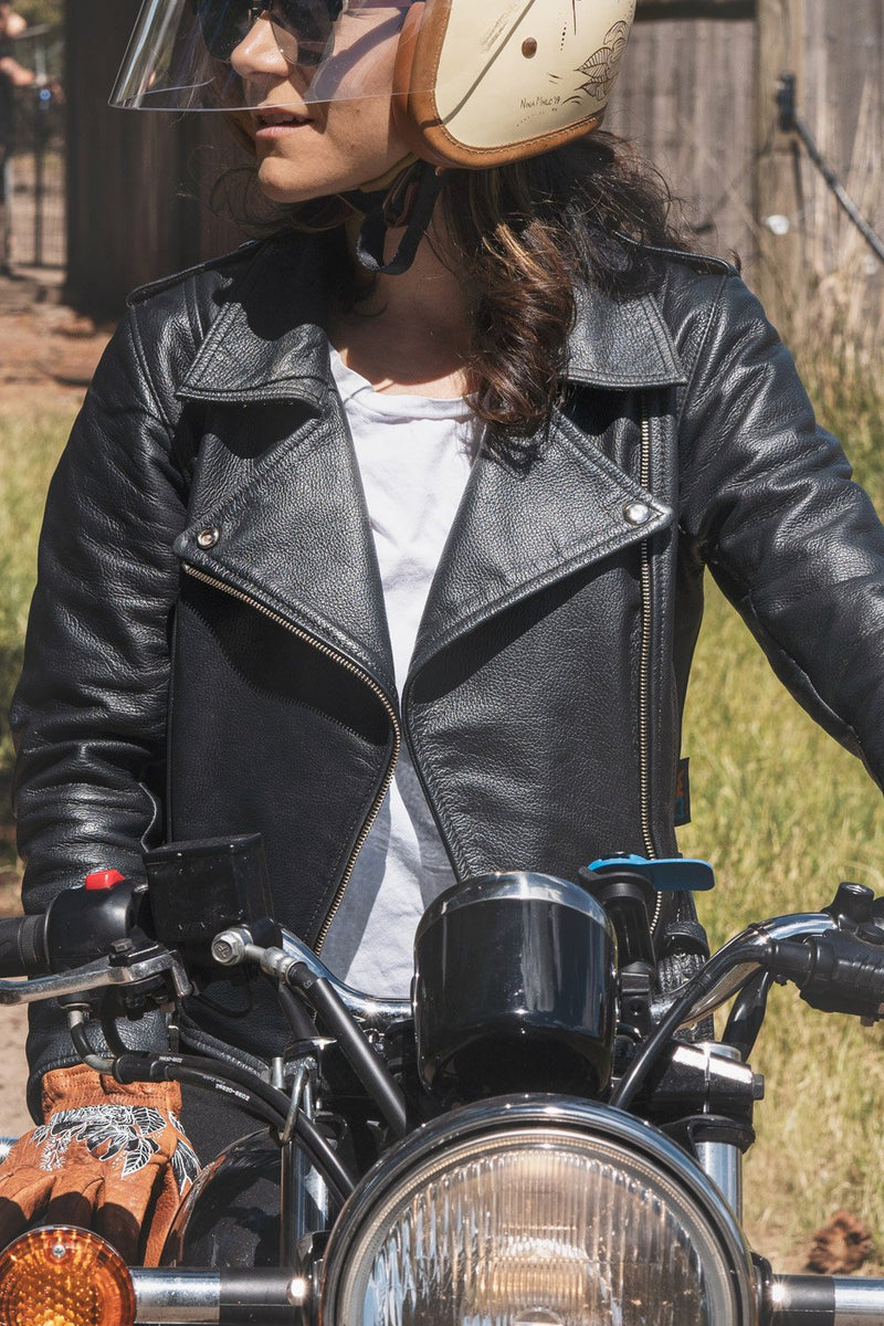 Walden Miller RDO Women's Leather Motorcycle Jacket - Moto Est.