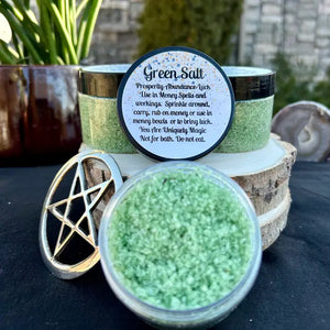 Green Salt-Prosperity and Wealth 5oz - Valhalla's Gate