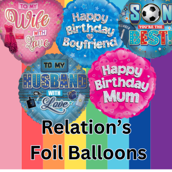Relation's Foil Balloons