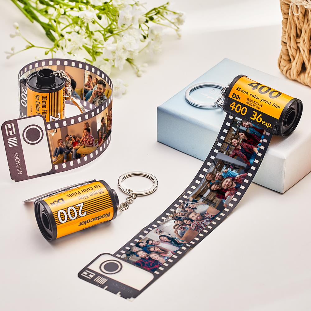 Film Roll Keychain Camera Photo Keychain Personalized Gift - My Film Keychain