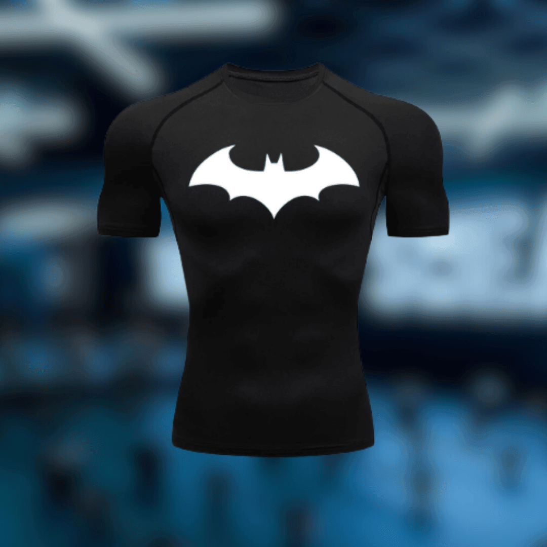 Batman Crest  Compression Long Pants – Dark Knight Athleisure