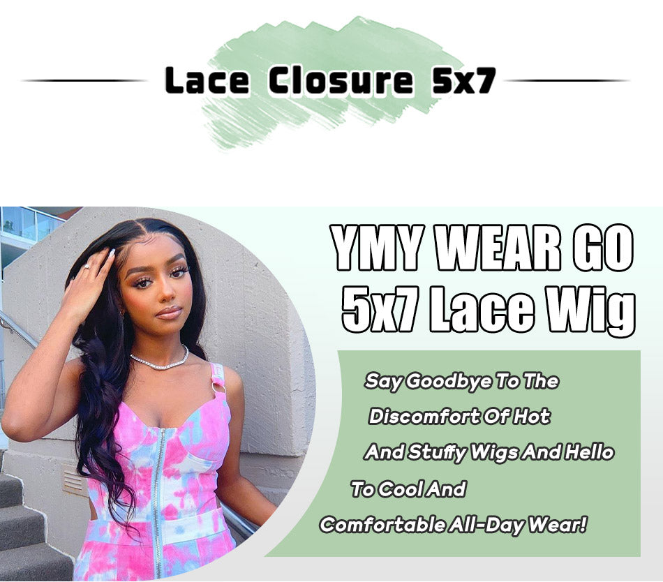 5¡Á7 Lace Closure Wigs