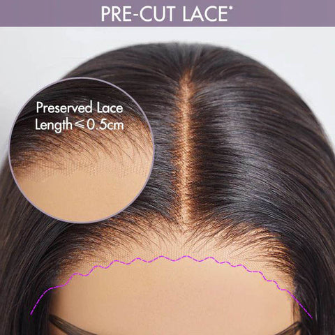 Pre-cut lace wigs with Pre-plucked hairline