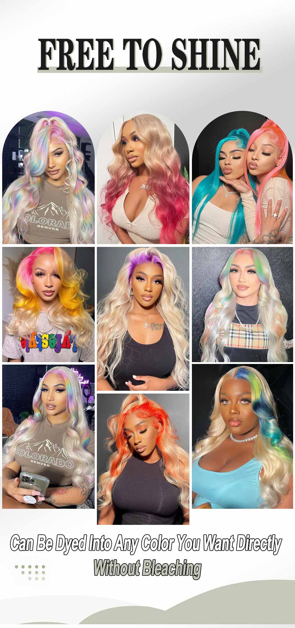 straight 613 blonde hair lace wig