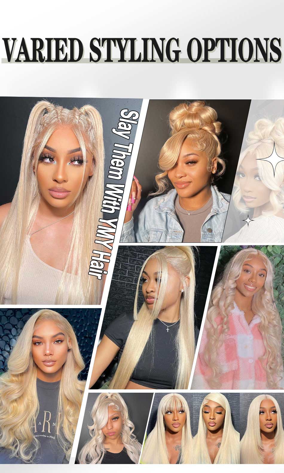 straight 613 blonde hair lace wigs