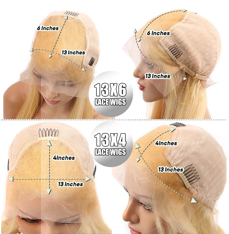 blonde highlight hd lace wigs