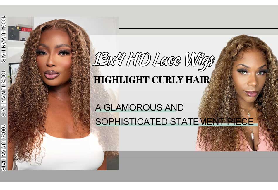 honey blonde highlight hd lace wigs