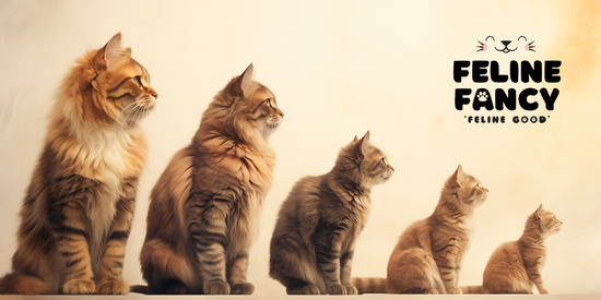 from kitten to old cat the evolution of cats
