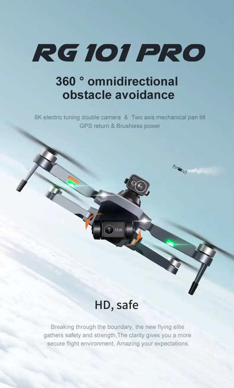 Brushless motor drone stability in action