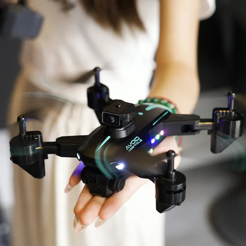 KY605S-6 Drone โ 4K Three Camera Foldable Drone with Obstacle Avoidance