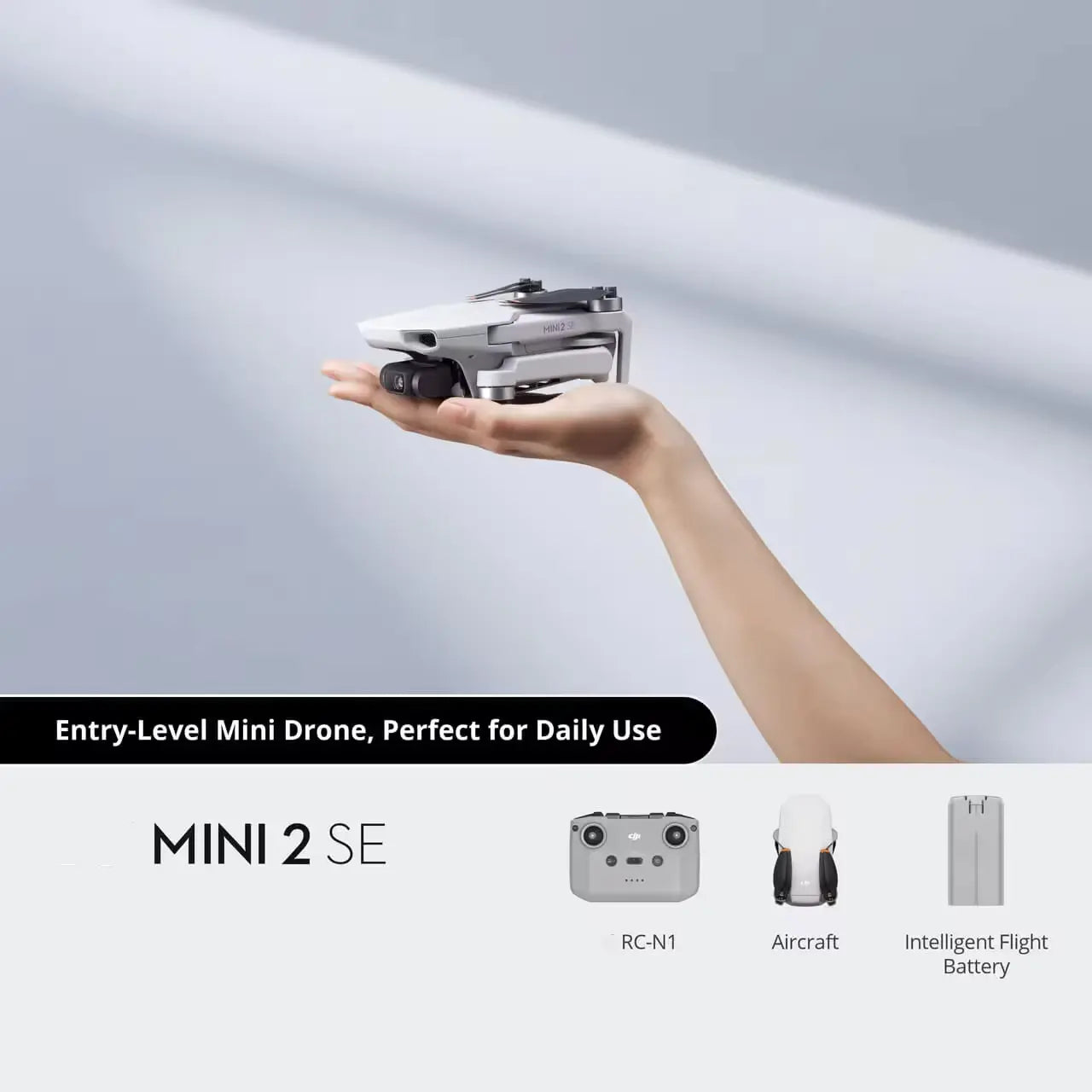 High-quality HD aerial photography with built-in camera