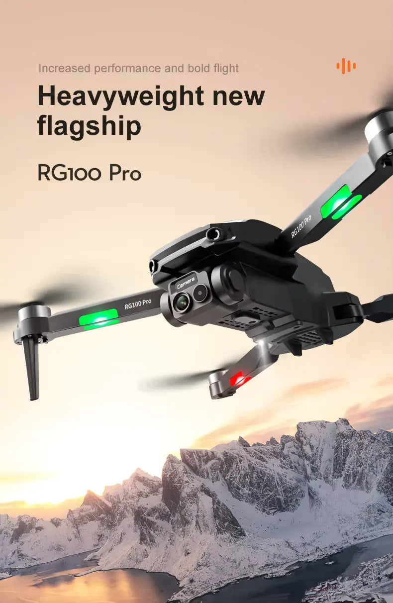 High-resolution 4K camera delivering stunning aerial footage