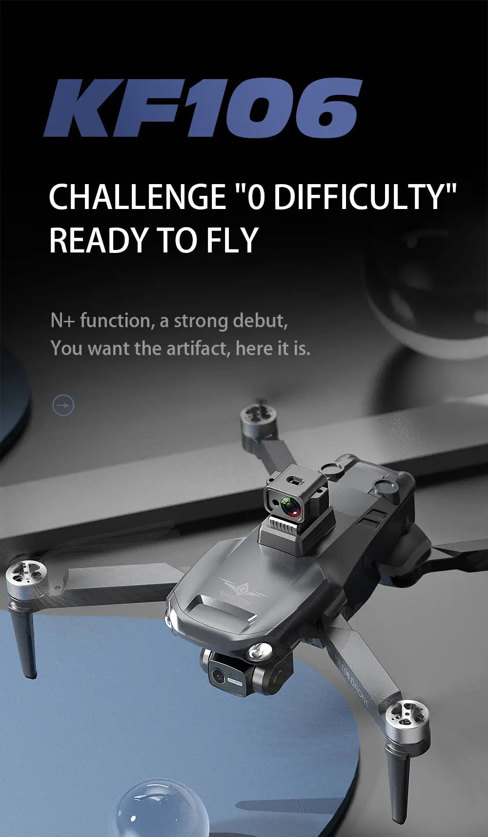 Drone with advanced safety features