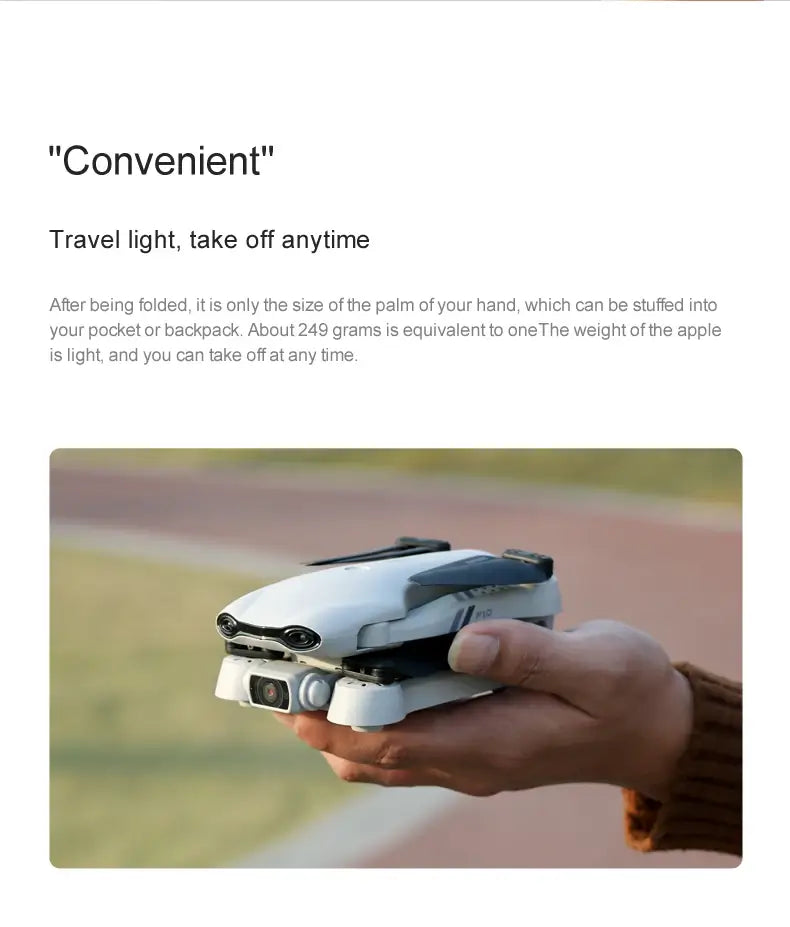 F10 quadcopter with GPS navigation for precise positioning