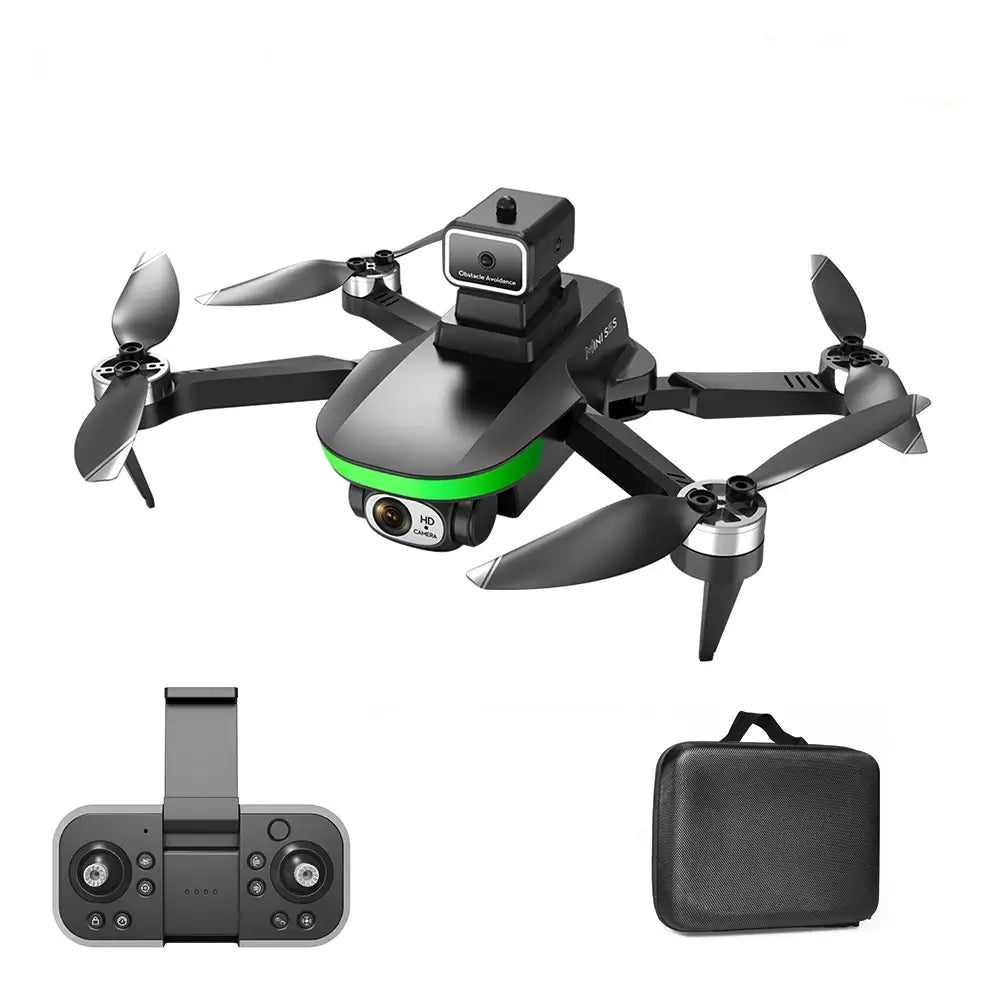 S5S RC Drone – 4K WiFi Foldable Quadcopter with Brushless Motor & App Control