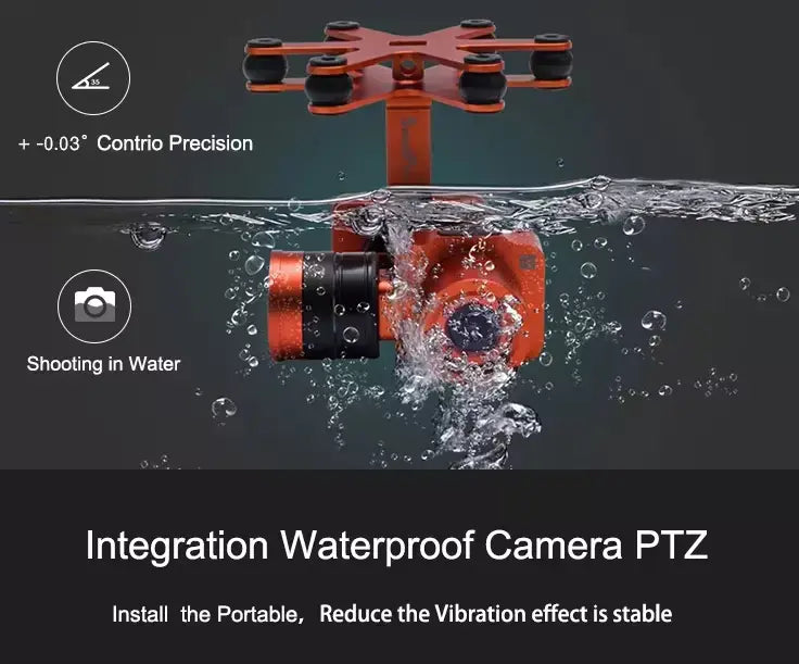 Drone equipped with advanced GPS navigation for stable flight, ideal for precision tasks like aerial surveying and outdoor exploration.