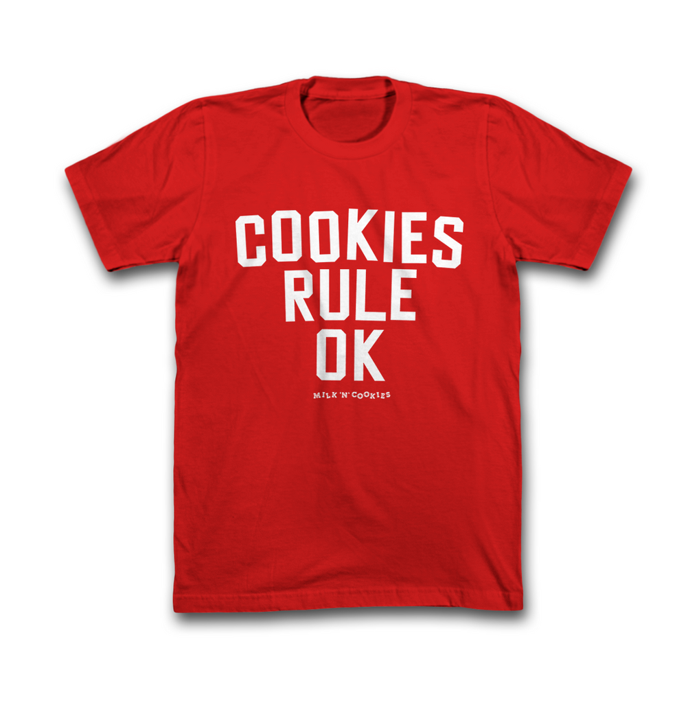 cookies shirt red