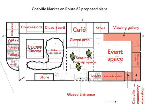 Coalville Market plan