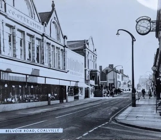 Old photo of Coalville Co-op