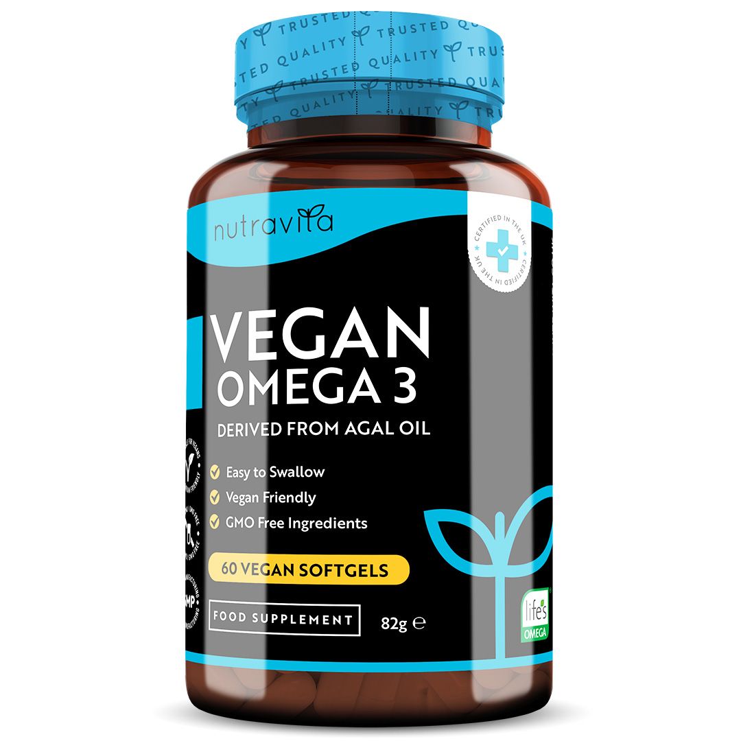  Amandean Vegan Omega 3 Supplement. Premium Fish Oil  Alternative! Algae DHA & EPA. 120 Carrageenan Free Softgels. Algal  Essential Fatty Acids. Plant Based Heart, Skin, Brain, Eye, Immune Support.  : Health