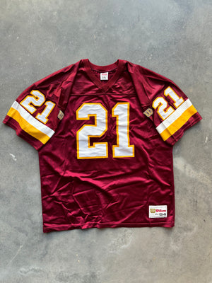 90’s Washington Redskins Terry Allen Vintage Wilson Stitched NFL Authentic Jersey (XXL) - Locker Room CLT