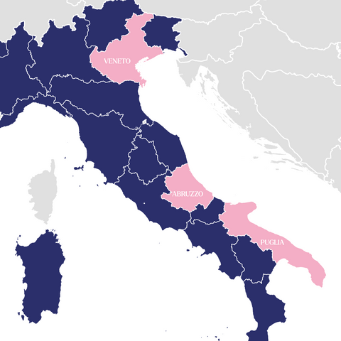 Map-Of-Italy-With-Veneto-Abruzzo-Puglia-Highlighted