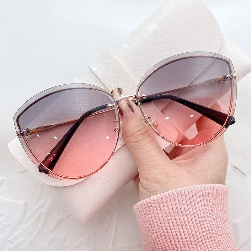 Stylish Stunning Rimless Sunglasses - Kouture Designs product image