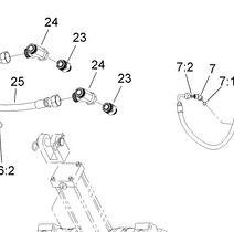 ST50975 - Reference Number 24 - Fitting - toro mud buggy parts