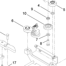 125-8555 - Reference Number 6 - Left Pivot Control