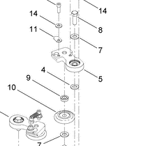 125-8557 - Reference Number 5 - Right Pivot Control