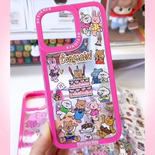 Distinctive Style DIY Decoden Handmade Custom Drop Glue Phone Case