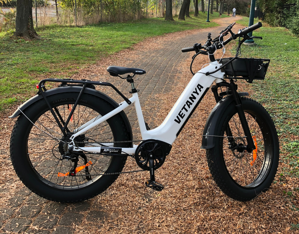 Alligator Fat Tire Step-thru E-Bike