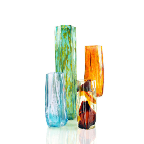 River Timber Vases