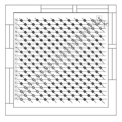 space plan for solar ray installation