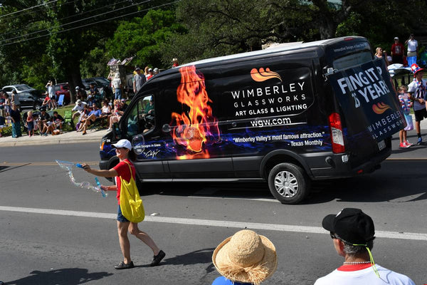 WGW at the Wimberley 4th of July Parade