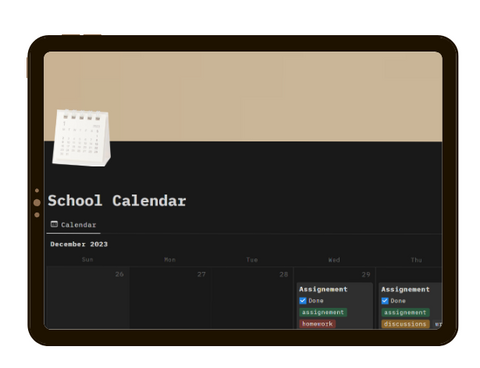 Notion-Calendar-Template