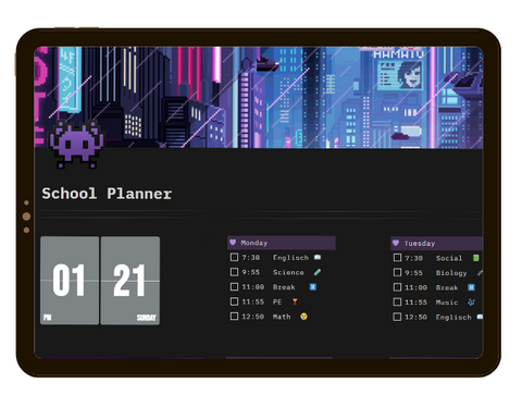 Notion-School-Planner-Templates