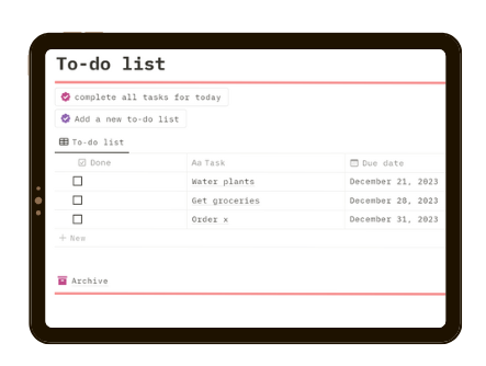 Notion-To-Do-List-Template