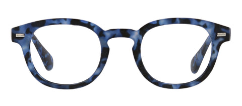 Peepers Headliner blue light glasses in navy tortoise