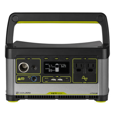 500W Portable Power Station - Rechargeable Battery Generator - Stealth -  Stealth Angel Survival