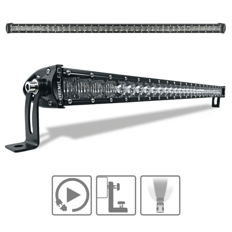 8 Extreme Series Dual Row 60W Combo Beam LED Light Bar