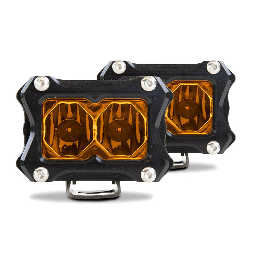 BA-2 Amber LED Pod Light  [2 Pack]