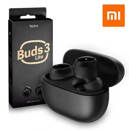 Fone De Ouvido In-ear Sem Fio Bluetooth Redmi Buds 3 Lite Cor Preto