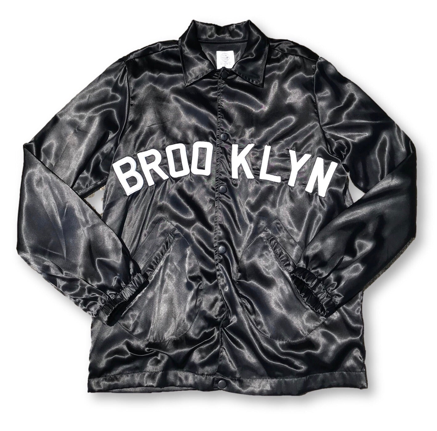 brooklyn nets satin jacket